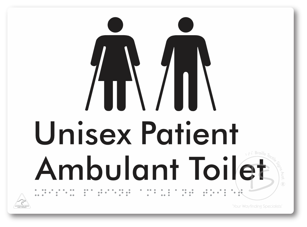 Unisex Patient Ambulant Toilet