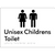 Unisex Childrens Toilet
