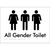 All Gender Toilet with Air Lock