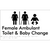 Female Toilet with Ambulant Cubicle and Baby Change w/ Air Lock
