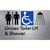 Unisex Accessible Toilet LH & Shower with Airlock