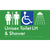 Unisex Accessible Toilet LH & Shower w/ Air Lock