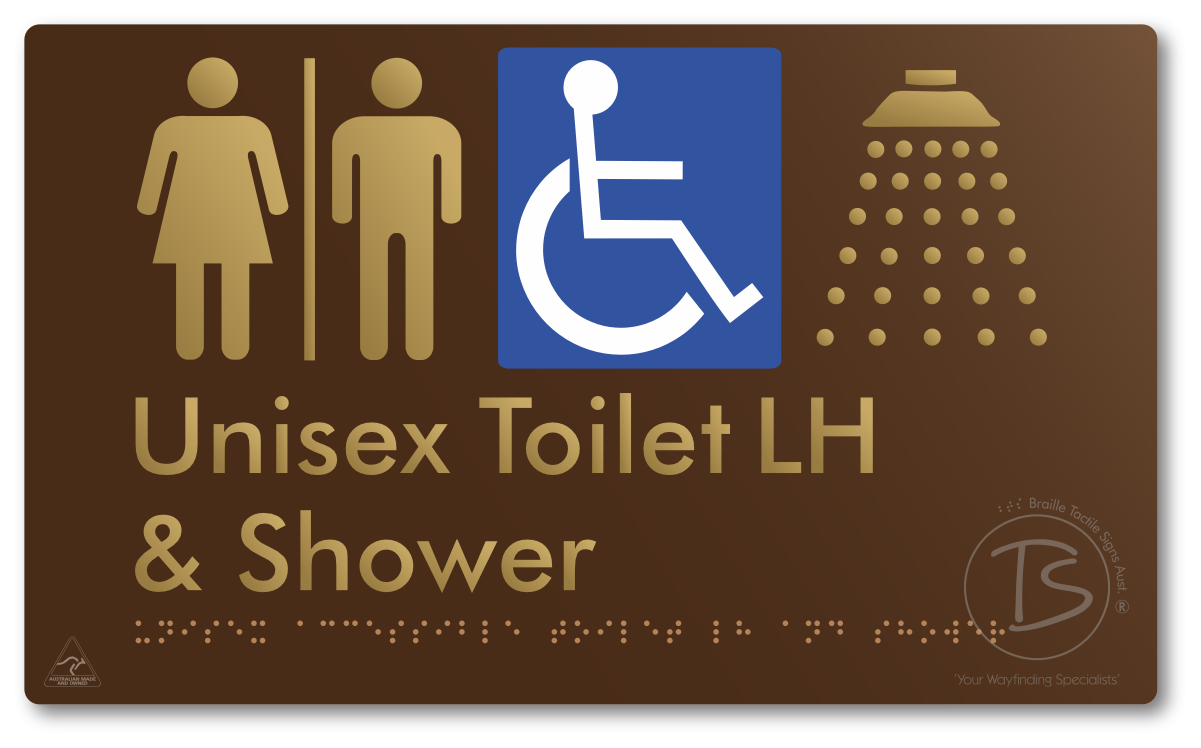Unisex Accessible Toilet LH & Shower with Air Lock