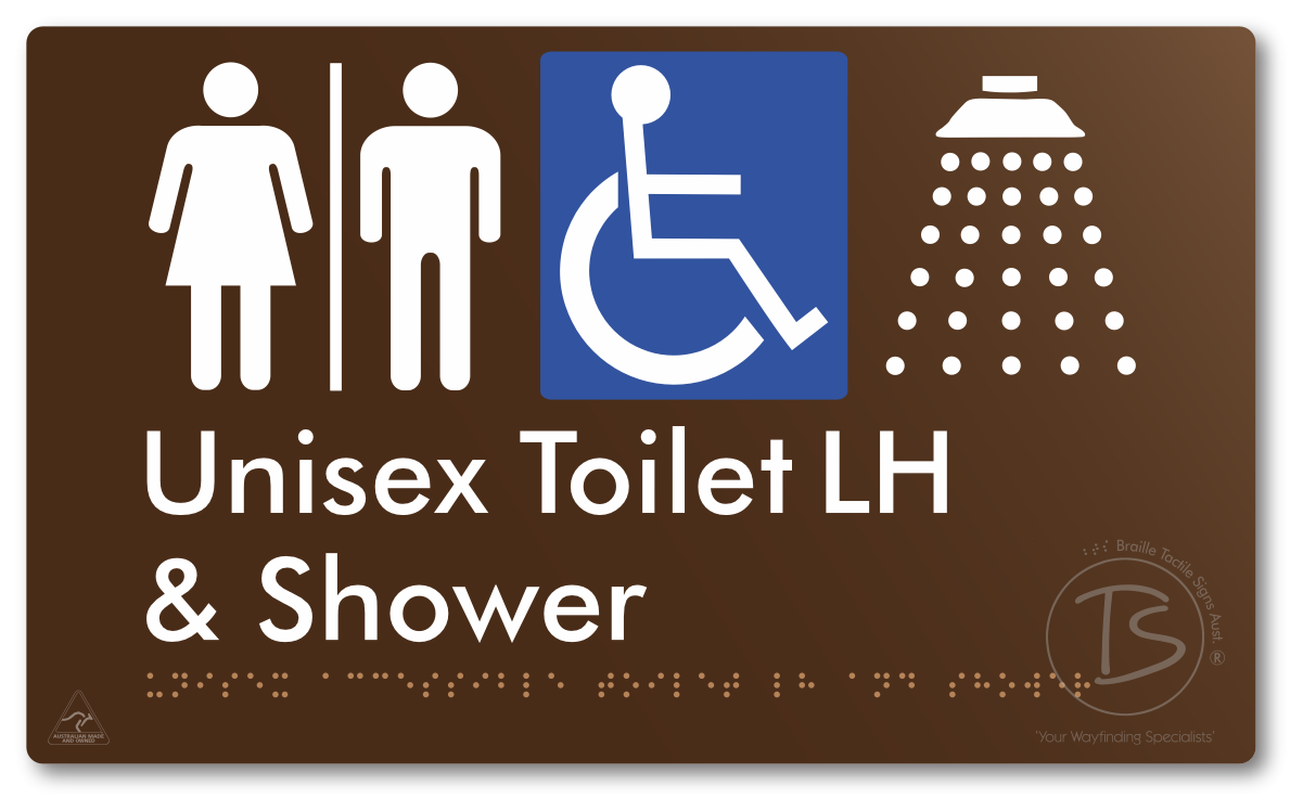 Unisex Accessible Toilet LH & Shower with Air Lock