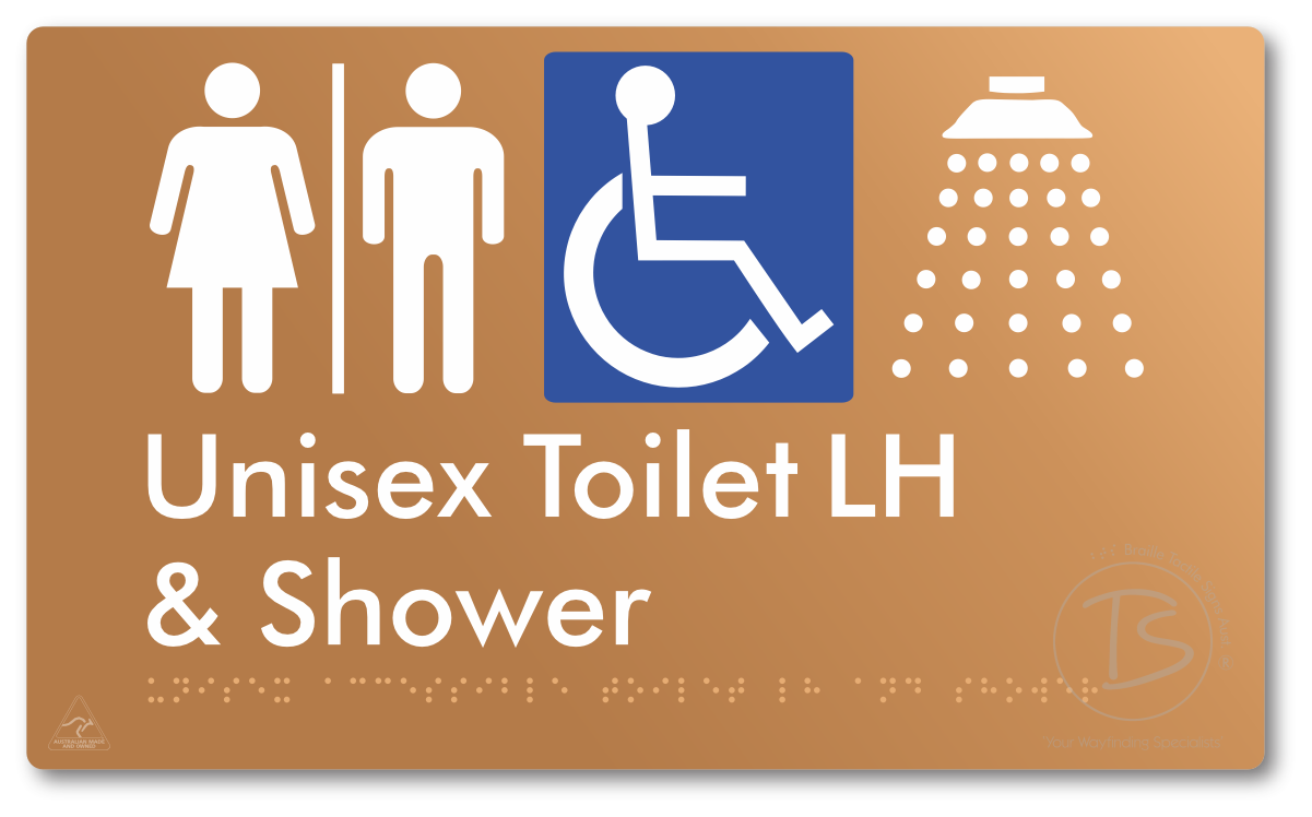 Unisex Accessible Toilet LH & Shower with Air Lock