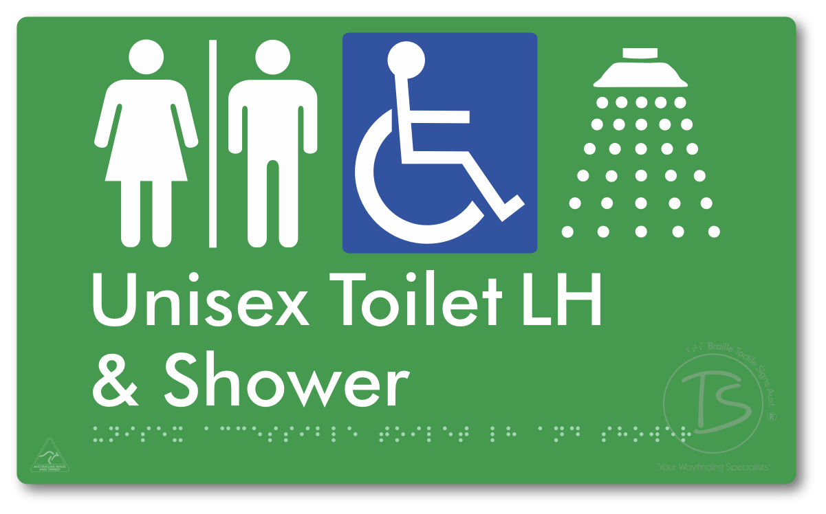 Unisex Accessible Toilet LH & Shower with Air Lock