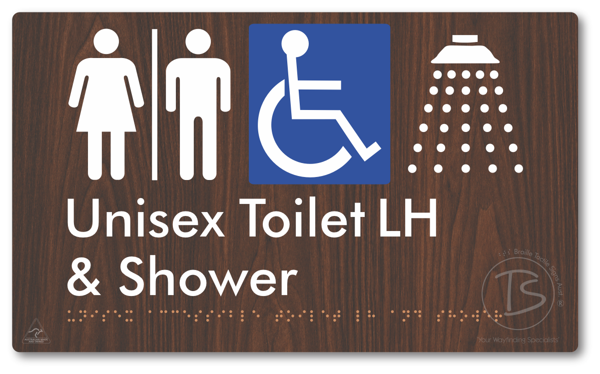 Unisex Accessible Toilet LH & Shower with Air Lock