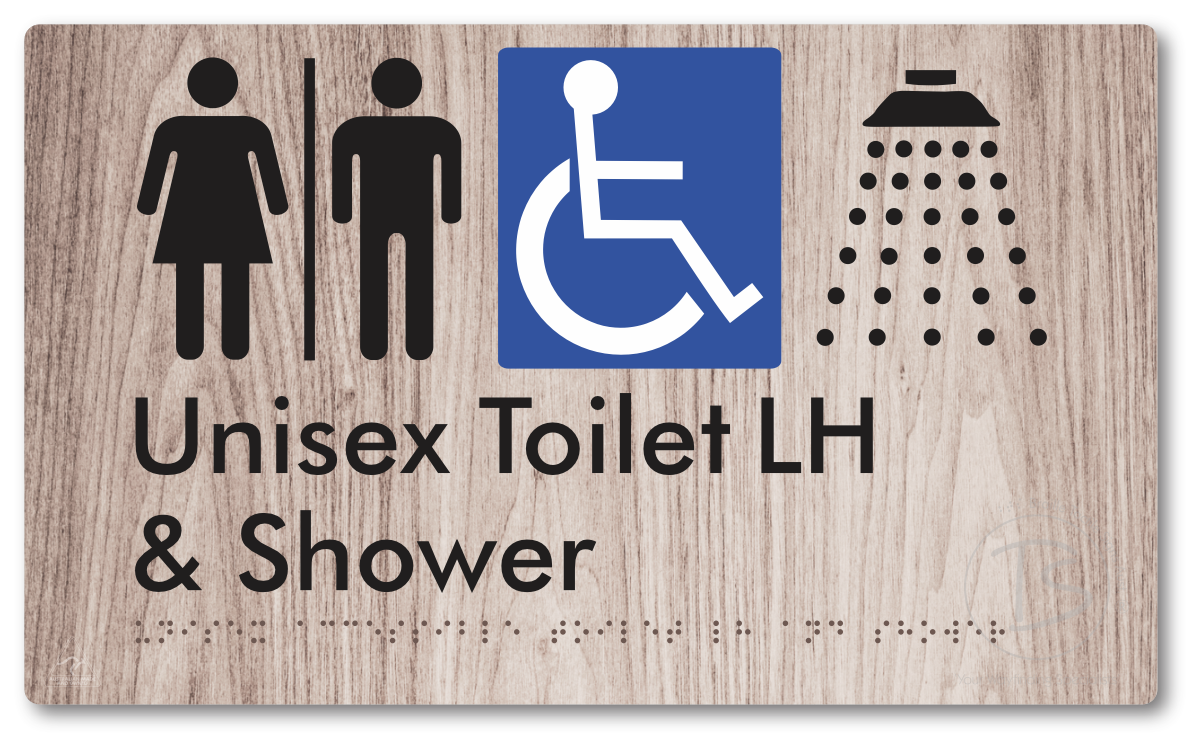 Unisex Accessible Toilet LH & Shower with Air Lock