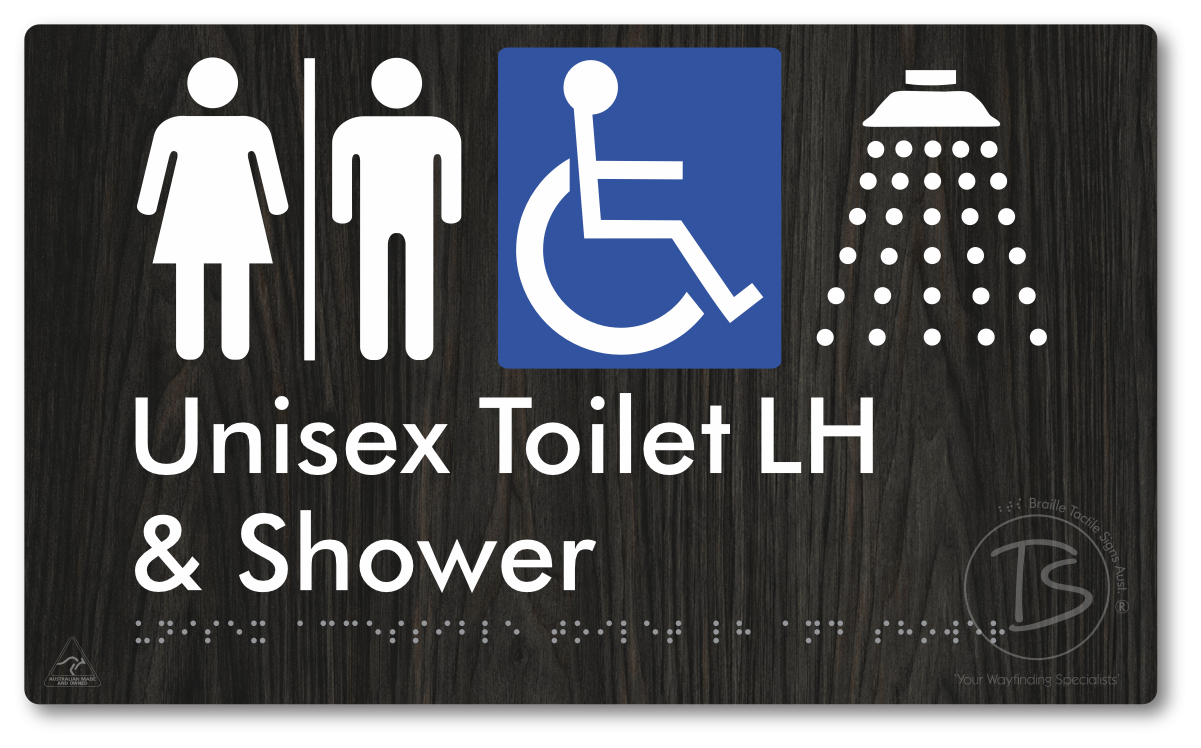 Unisex Accessible Toilet LH & Shower with Air Lock