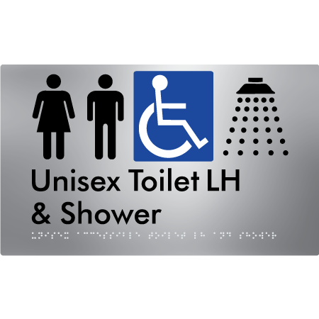 Unisex Accessible Toilet LH & Shower
