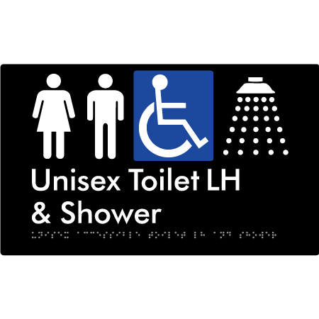 Unisex Accessible Toilet LH & Shower