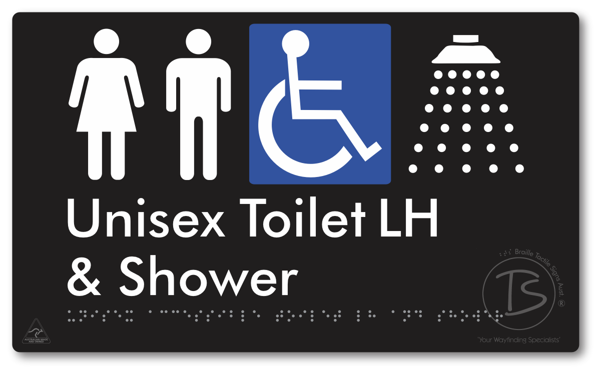 Unisex Accessible Toilet LH & Shower