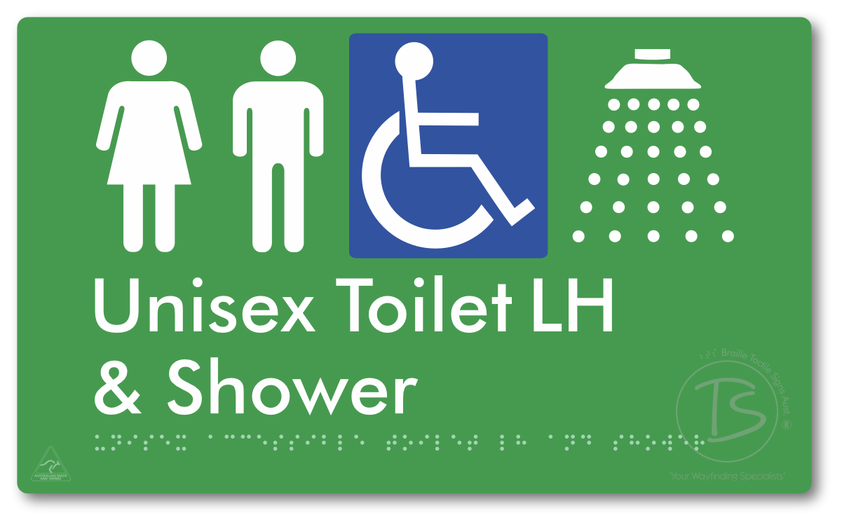 Unisex Accessible Toilet LH & Shower