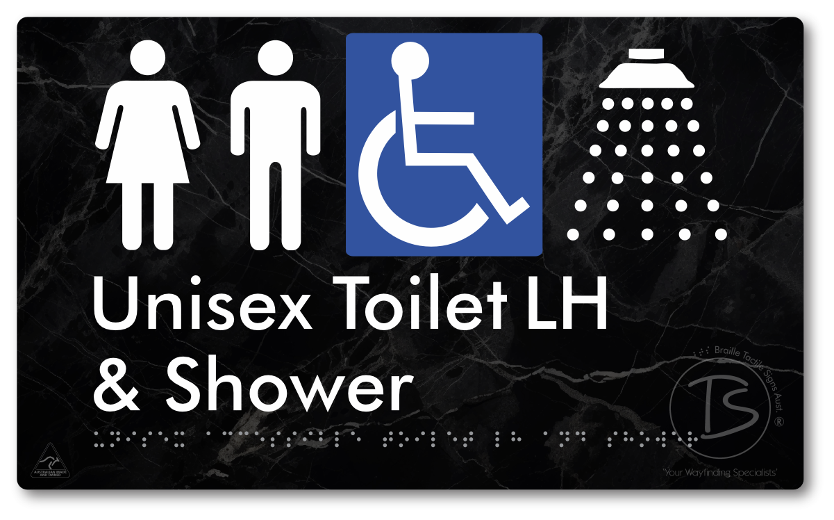 Unisex Accessible Toilet LH & Shower