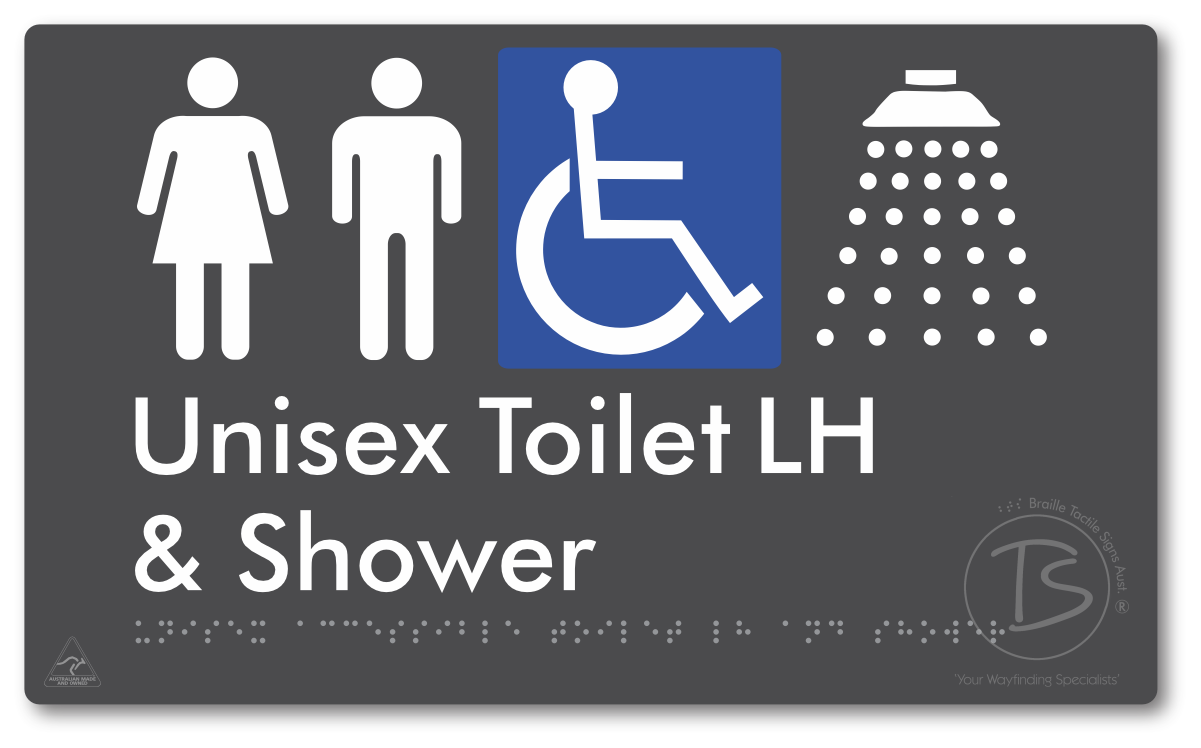 Unisex Accessible Toilet LH & Shower