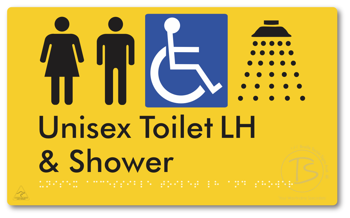 Unisex Accessible Toilet LH & Shower