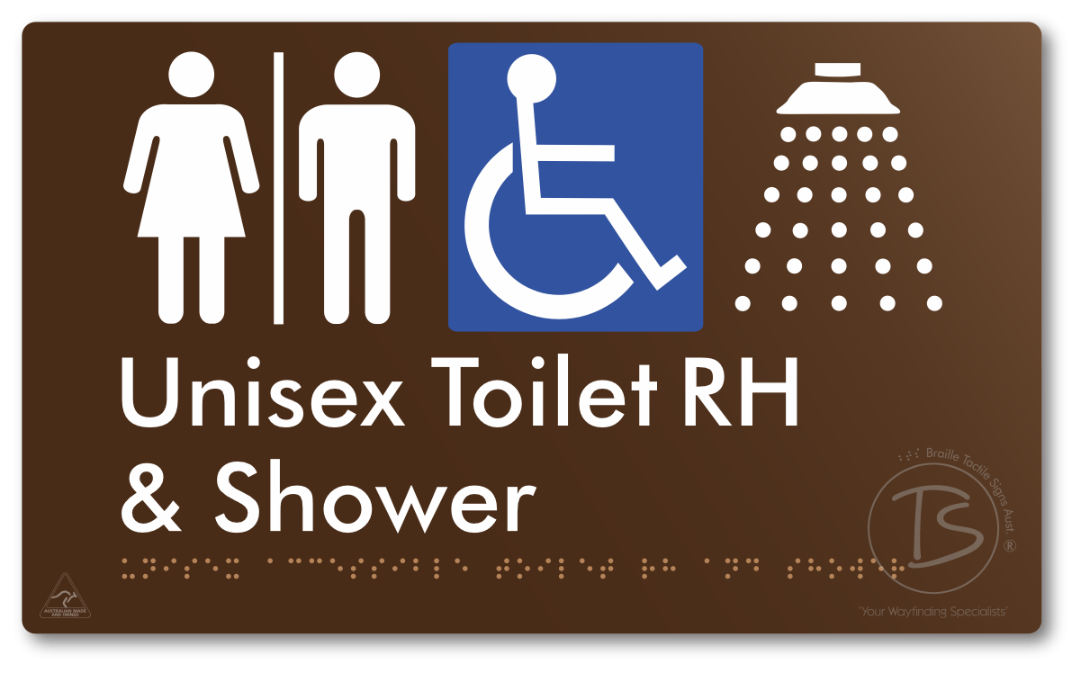 Unisex Accessible Toilet RH & Shower with Air Lock