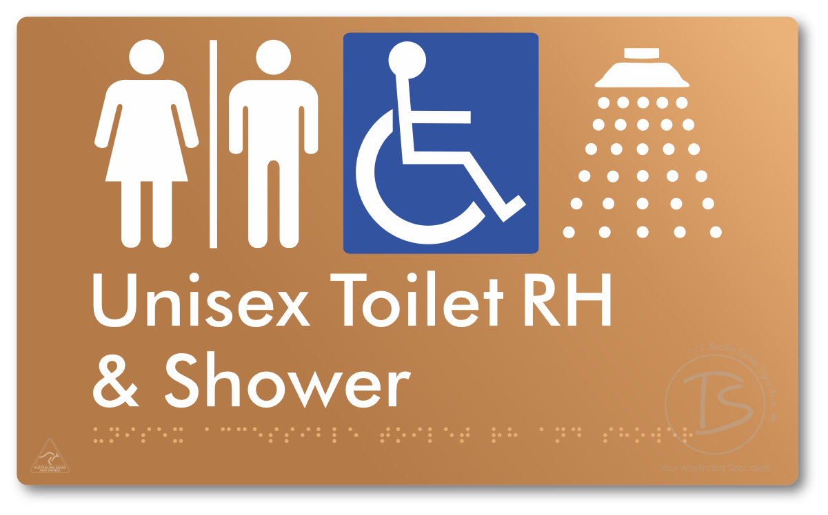 Unisex Accessible Toilet RH & Shower with Air Lock