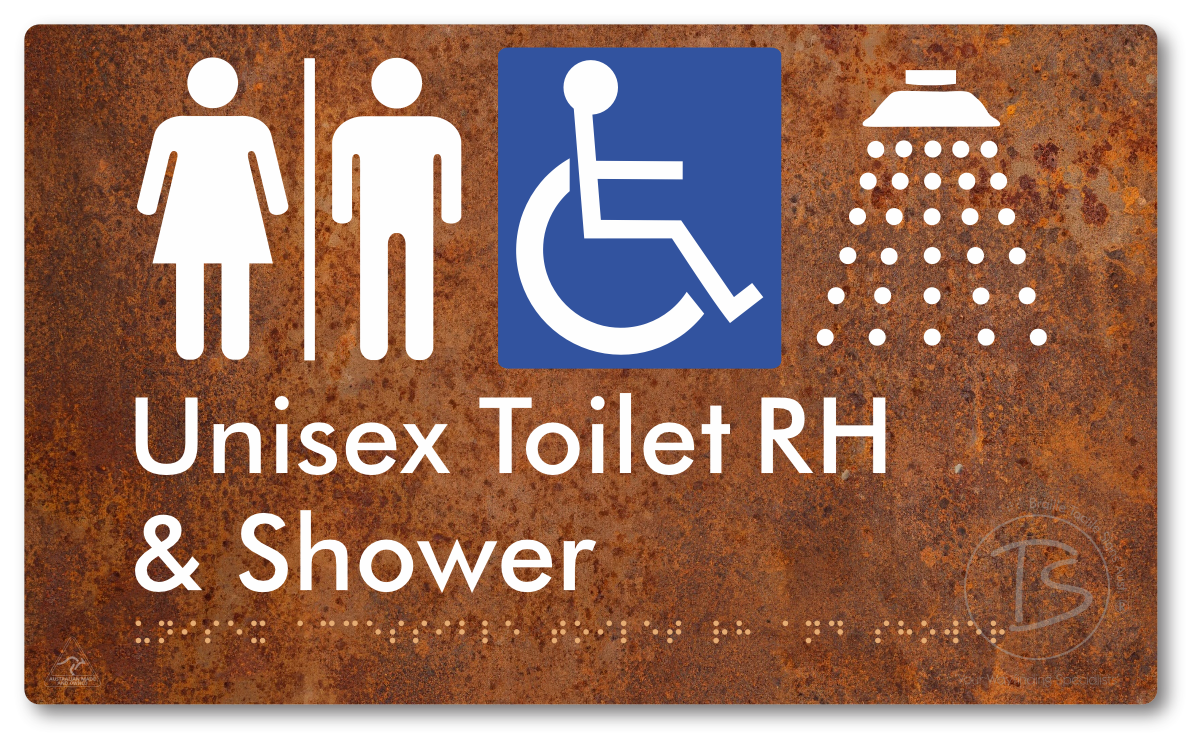 Unisex Accessible Toilet RH & Shower with Air Lock
