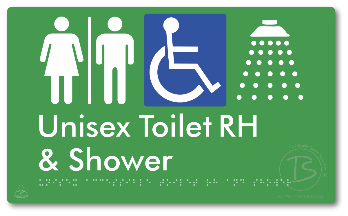 Unisex Accessible Toilet RH & Shower with Air Lock