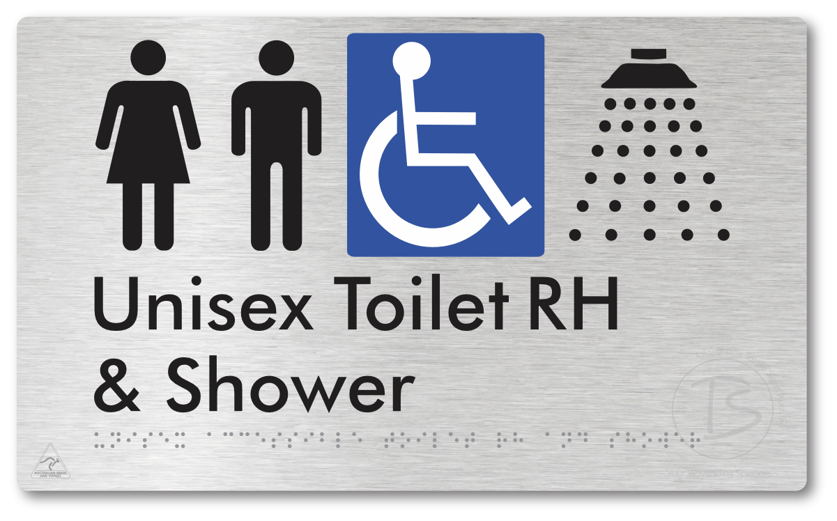 Unisex Accessible Toilet RH & Shower