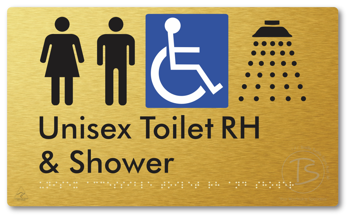 Unisex Accessible Toilet RH & Shower