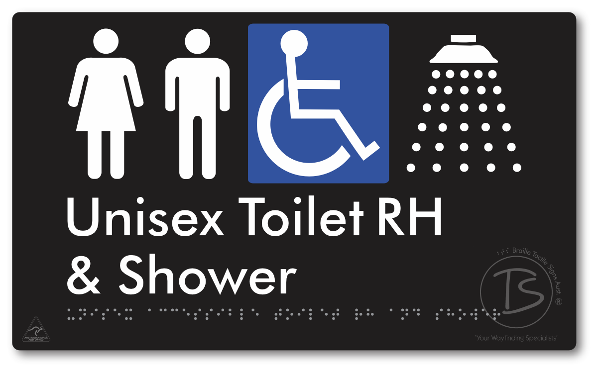 Unisex Accessible Toilet RH & Shower