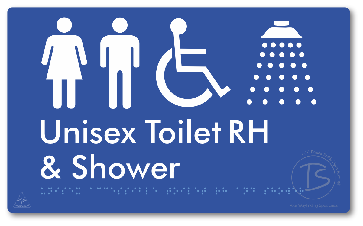Unisex Accessible Toilet RH & Shower