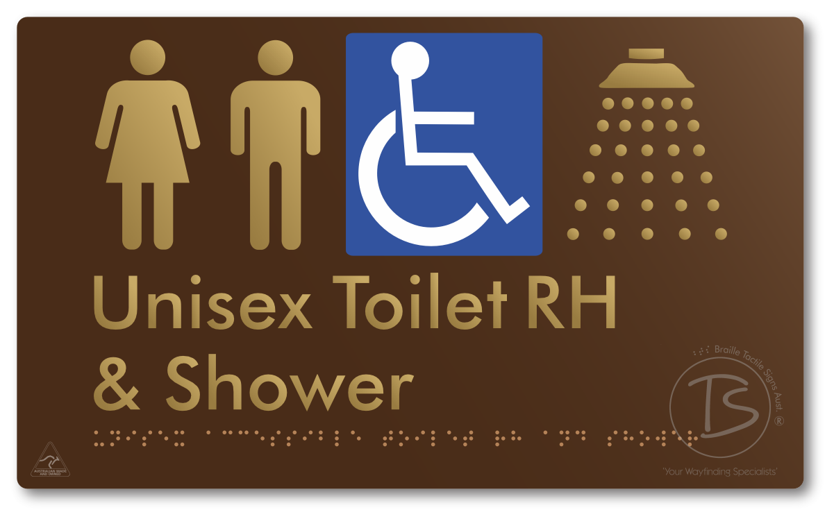 Unisex Accessible Toilet RH & Shower