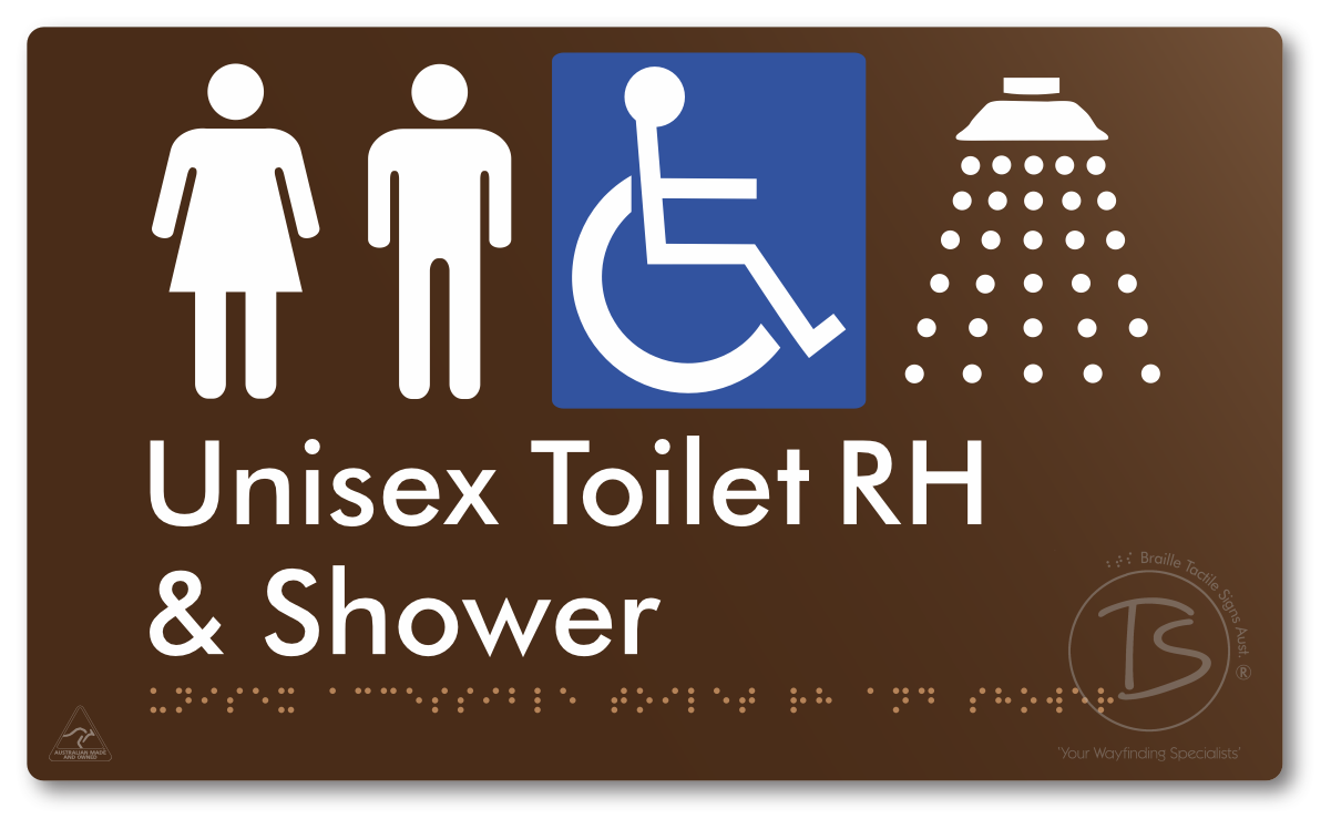 Unisex Accessible Toilet RH & Shower