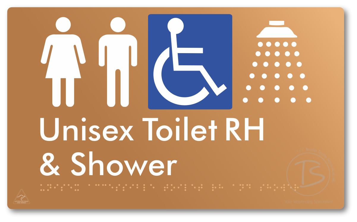 Unisex Accessible Toilet RH & Shower
