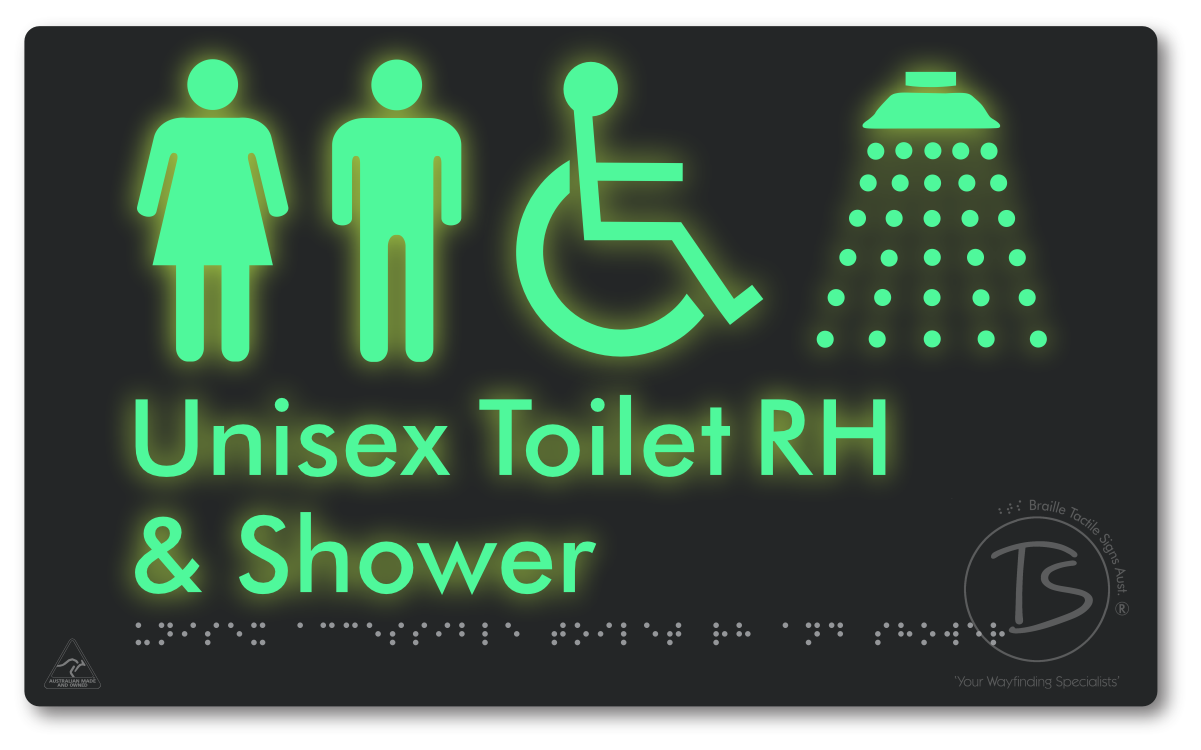 Unisex Accessible Toilet RH & Shower