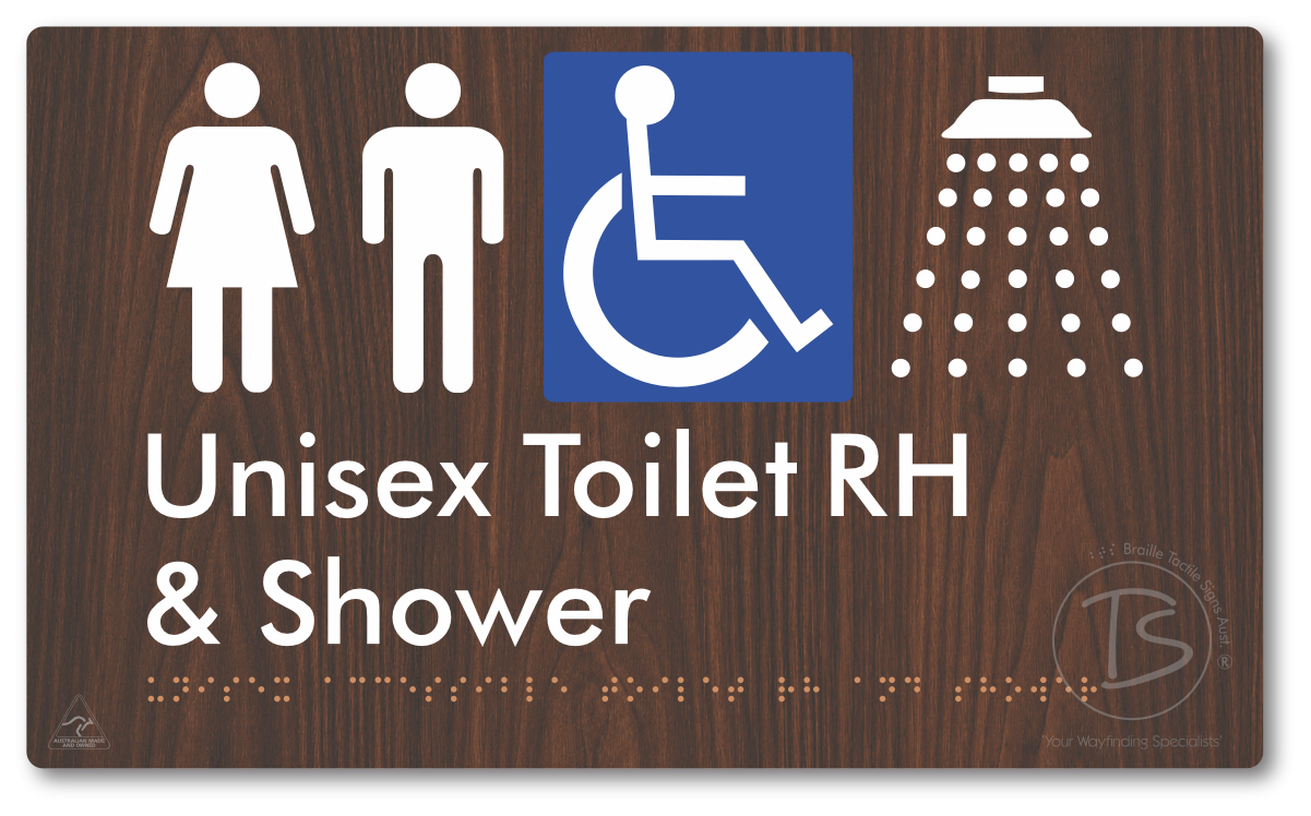 Unisex Accessible Toilet RH & Shower