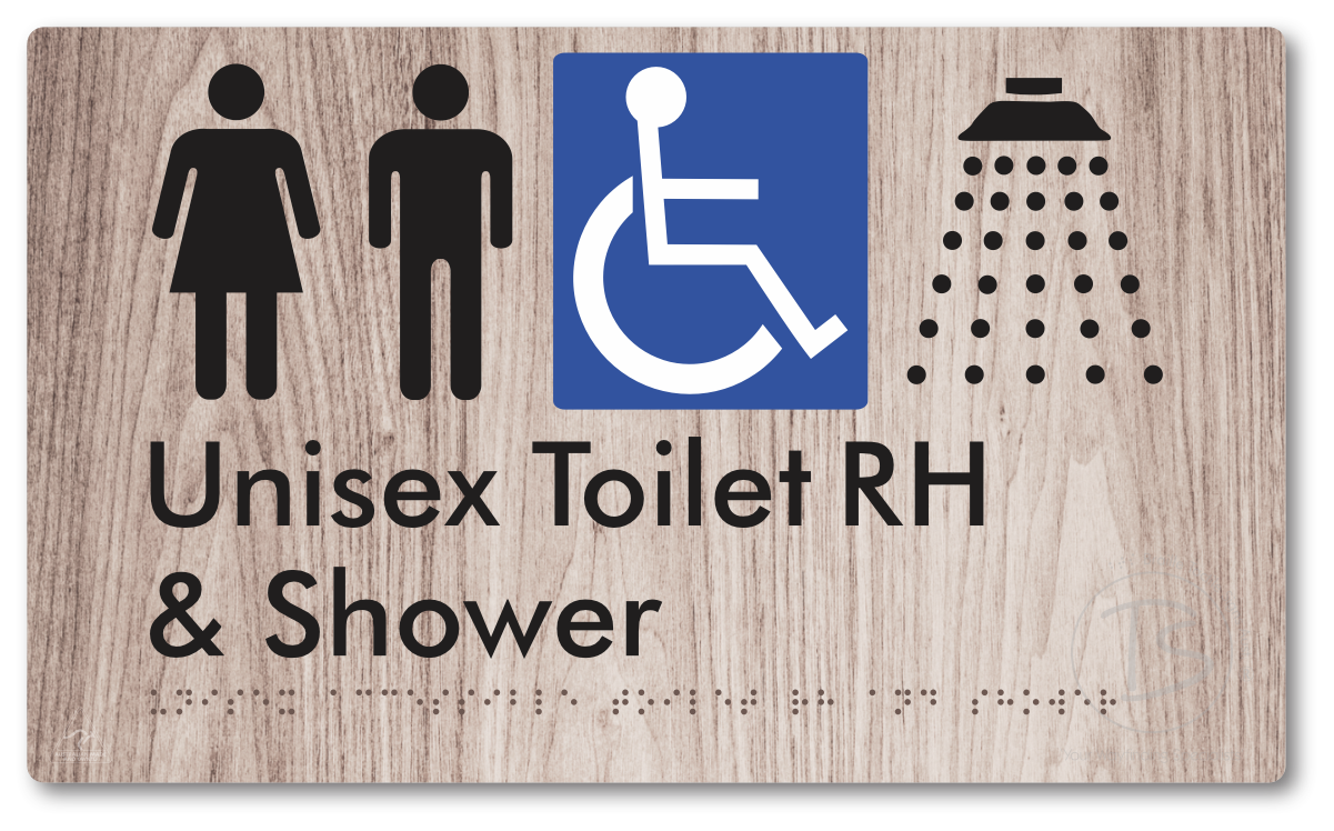 Unisex Accessible Toilet RH & Shower