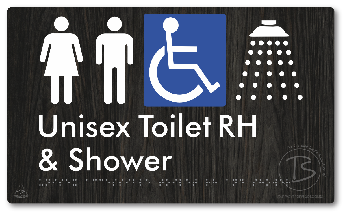 Unisex Accessible Toilet RH & Shower