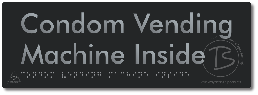 Condom Vending Machine Inside