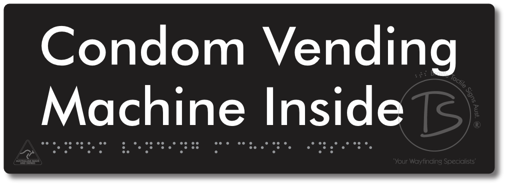 Condom Vending Machine Inside