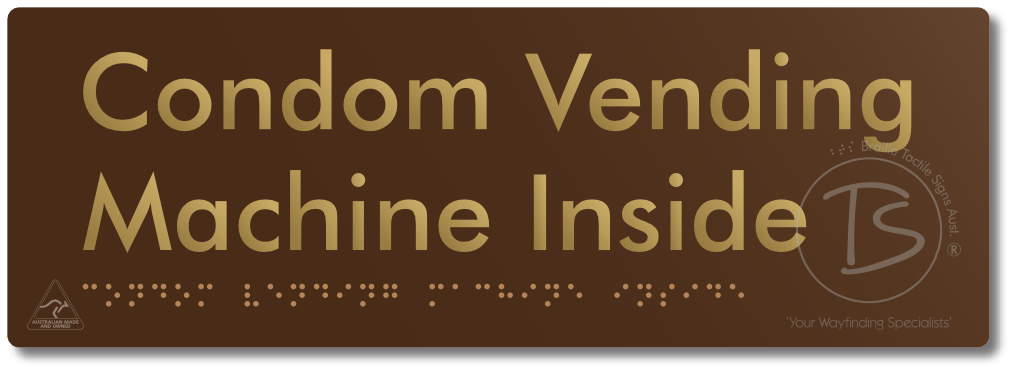 Condom Vending Machine Inside