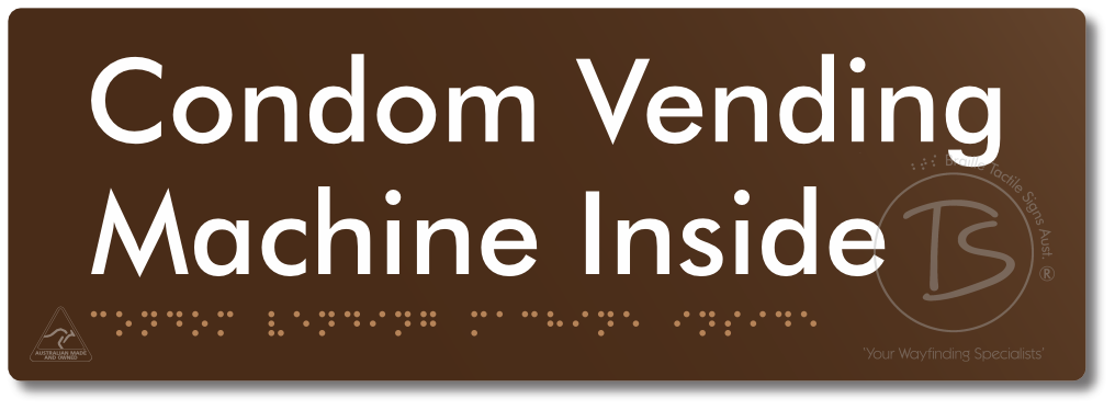 Condom Vending Machine Inside