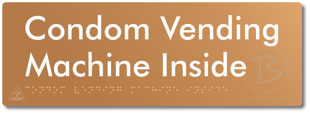 Condom Vending Machine Inside