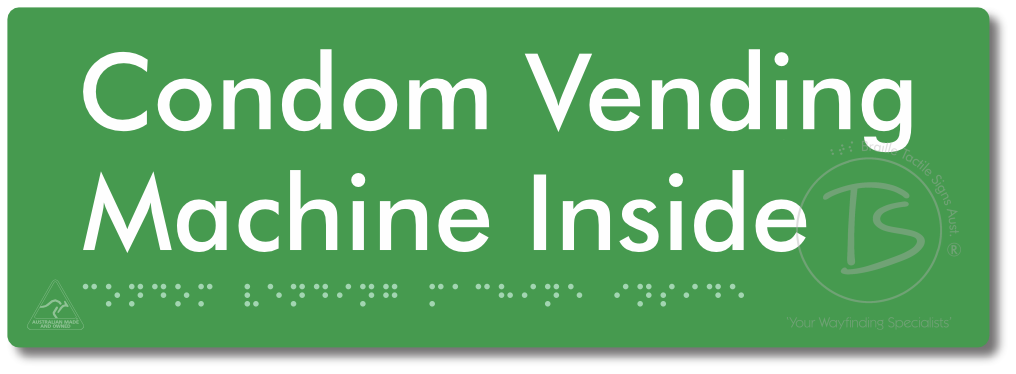 Condom Vending Machine Inside