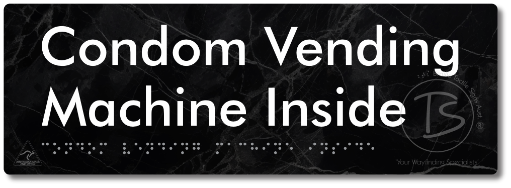 Condom Vending Machine Inside
