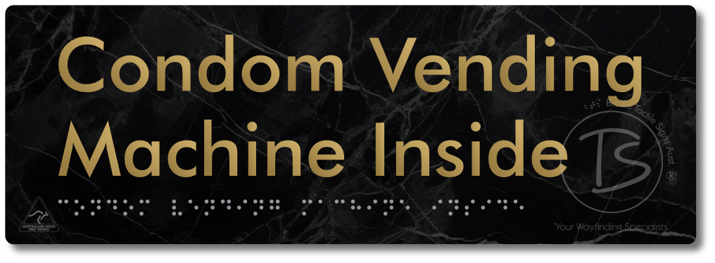 Condom Vending Machine Inside