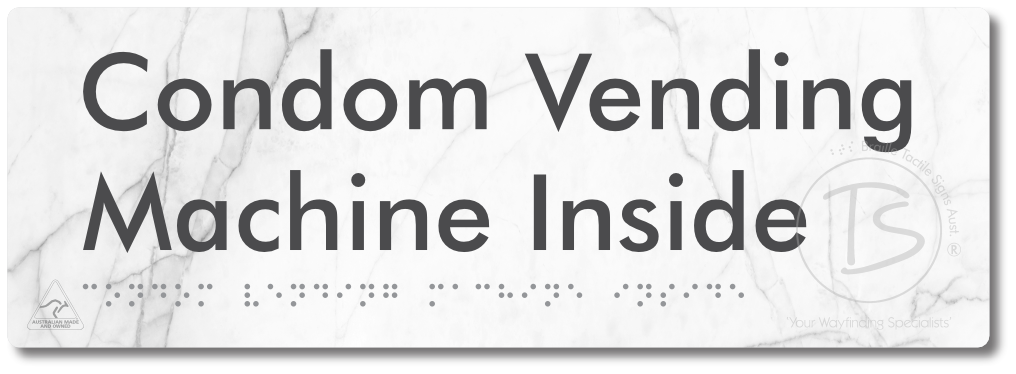 Condom Vending Machine Inside