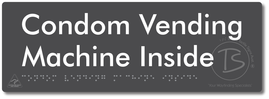 Condom Vending Machine Inside