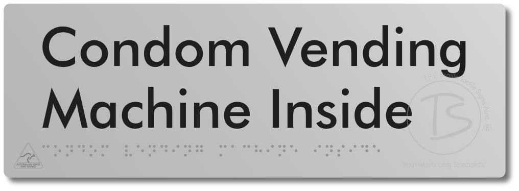 Condom Vending Machine Inside