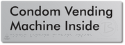 Condom Vending Machine Inside