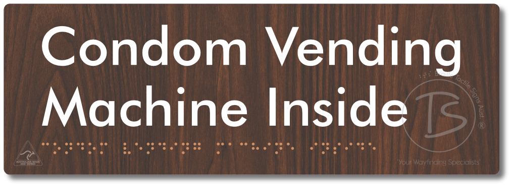 Condom Vending Machine Inside