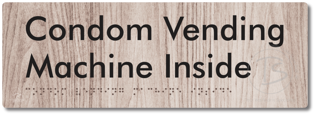 Condom Vending Machine Inside