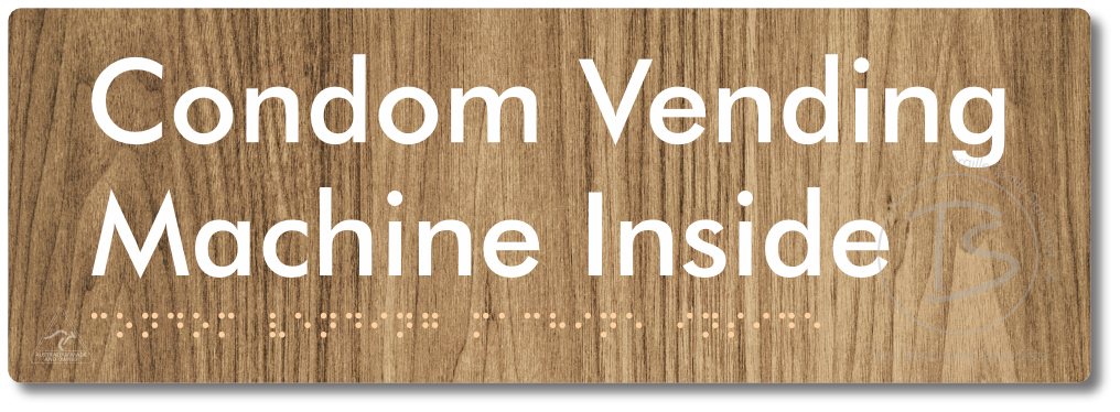 Condom Vending Machine Inside